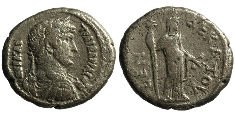 Egypt, Alexandria, Hadrian; BI Tetradrachm; Demeter
