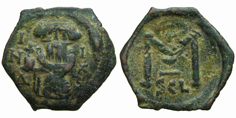 Constans II; AE Follis, Syracuse