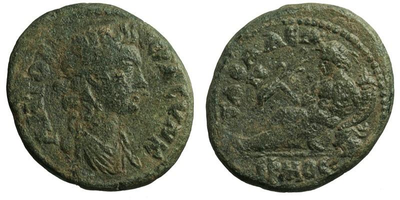 Lydia, Tabala; bust of Senate/river god Hermos