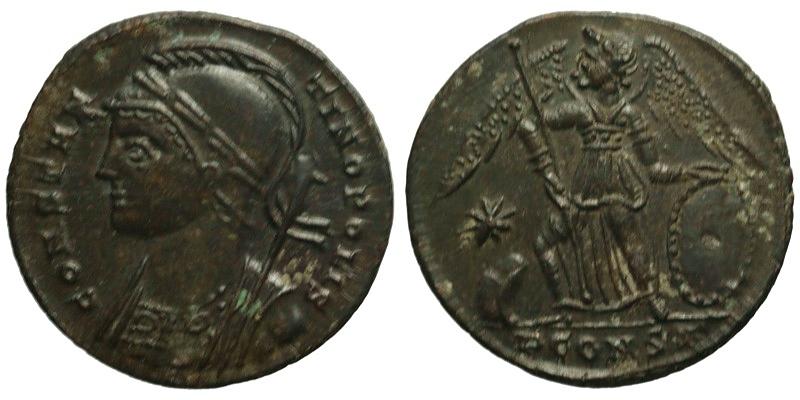 Commemorative Series; Arelate; Constantinopolis/Victory on prow