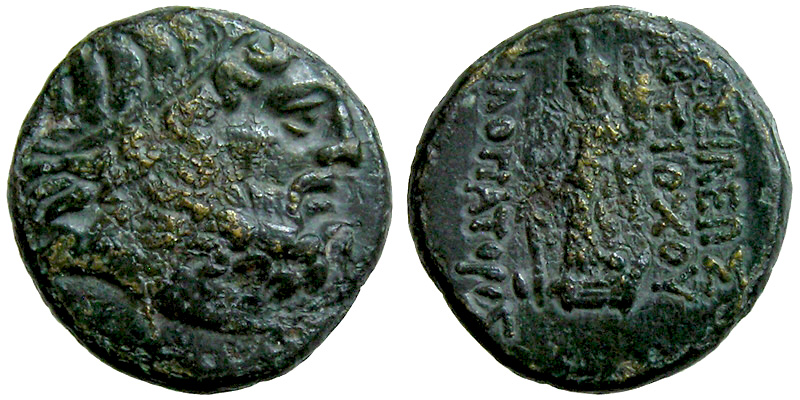 Antiochos IX; Zeus/Tyche