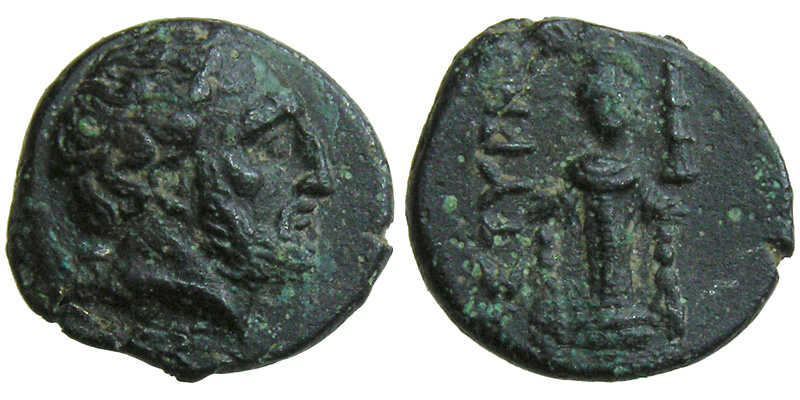 Mysia, Astyra, Tissapherens satrap; Tissaphernes/statue of Artemis