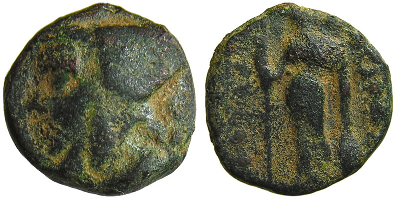 Ariarathes II; head of Ariarathes/Athena