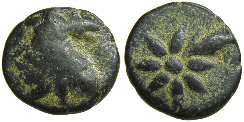 Pontos; comet/head of horse, star