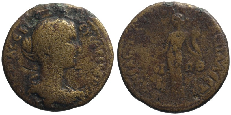 Judaea, Neapolis, Faustina II