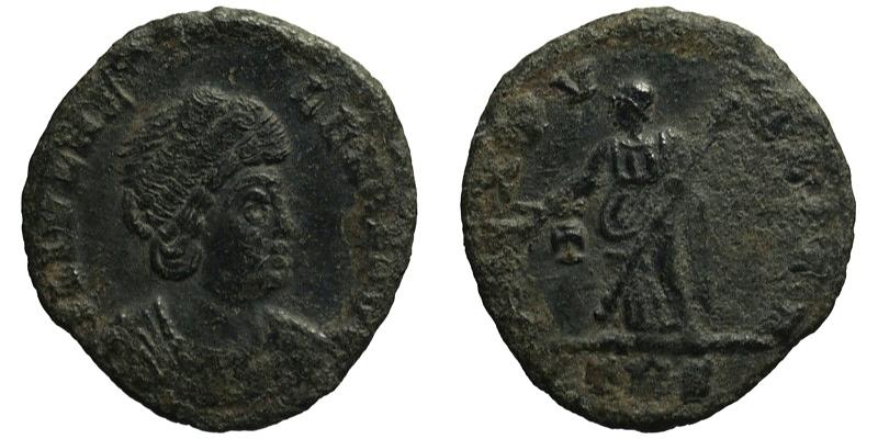 Helena; AE4 Treveri; Pax - with cross!