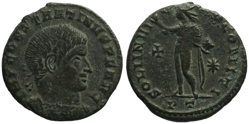 Constantine; AE3 Ticinum; Sol