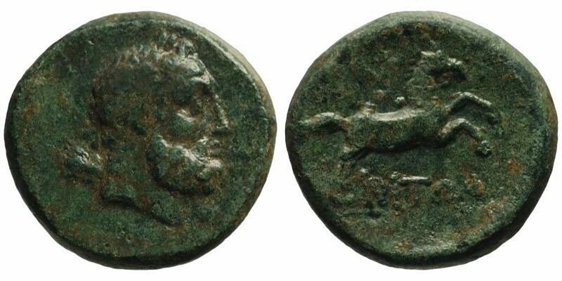 Thrace, Maroneia; Herakles/horse