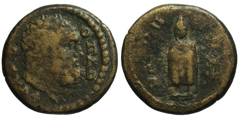Ionia, Smyrna; Herakles/Telesphoros
