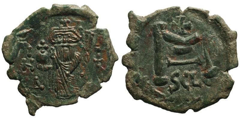Constans II; AE Follis, Syracuse