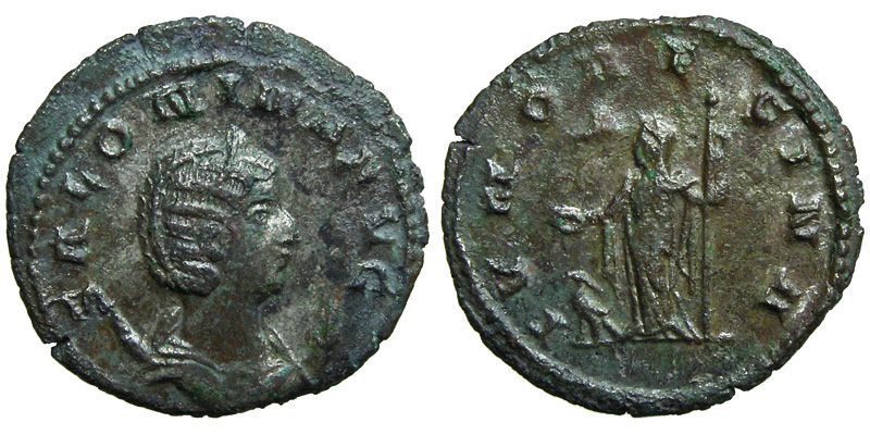 Salonina; BI Antoninianus; Juno