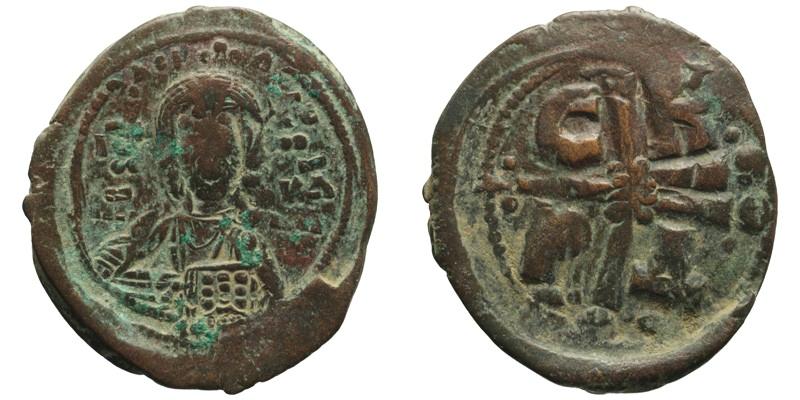 Romanus IV; AE Follis, Constantinople
