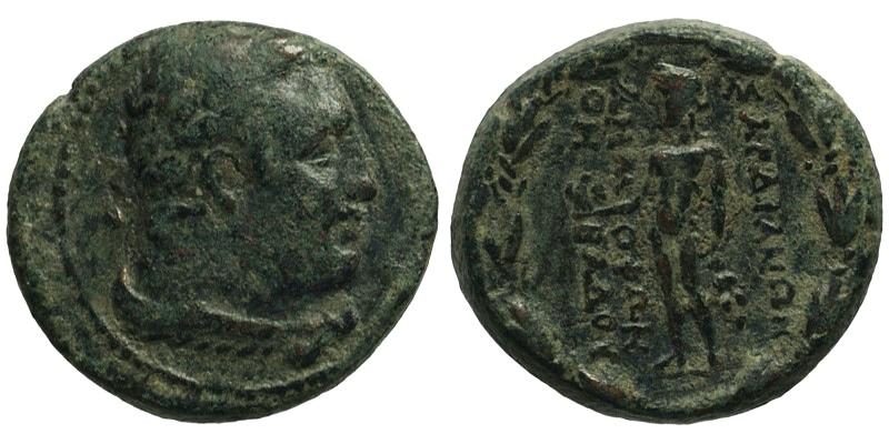 Lydia, Sardes; Herakles/Apollo