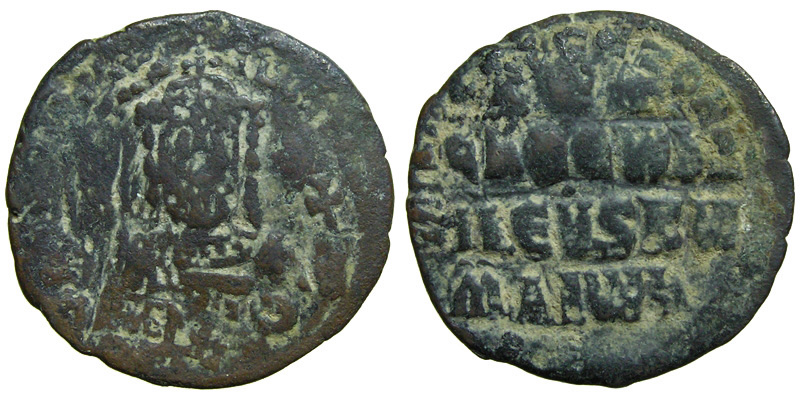 Nikephoros II, AE Follis, Constantinople