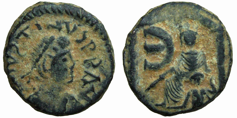 Justin I; AE Pentanummium, Antioch