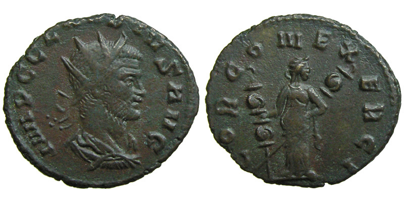 Claudius II; BI Antoninianus, Siscia; Concordia